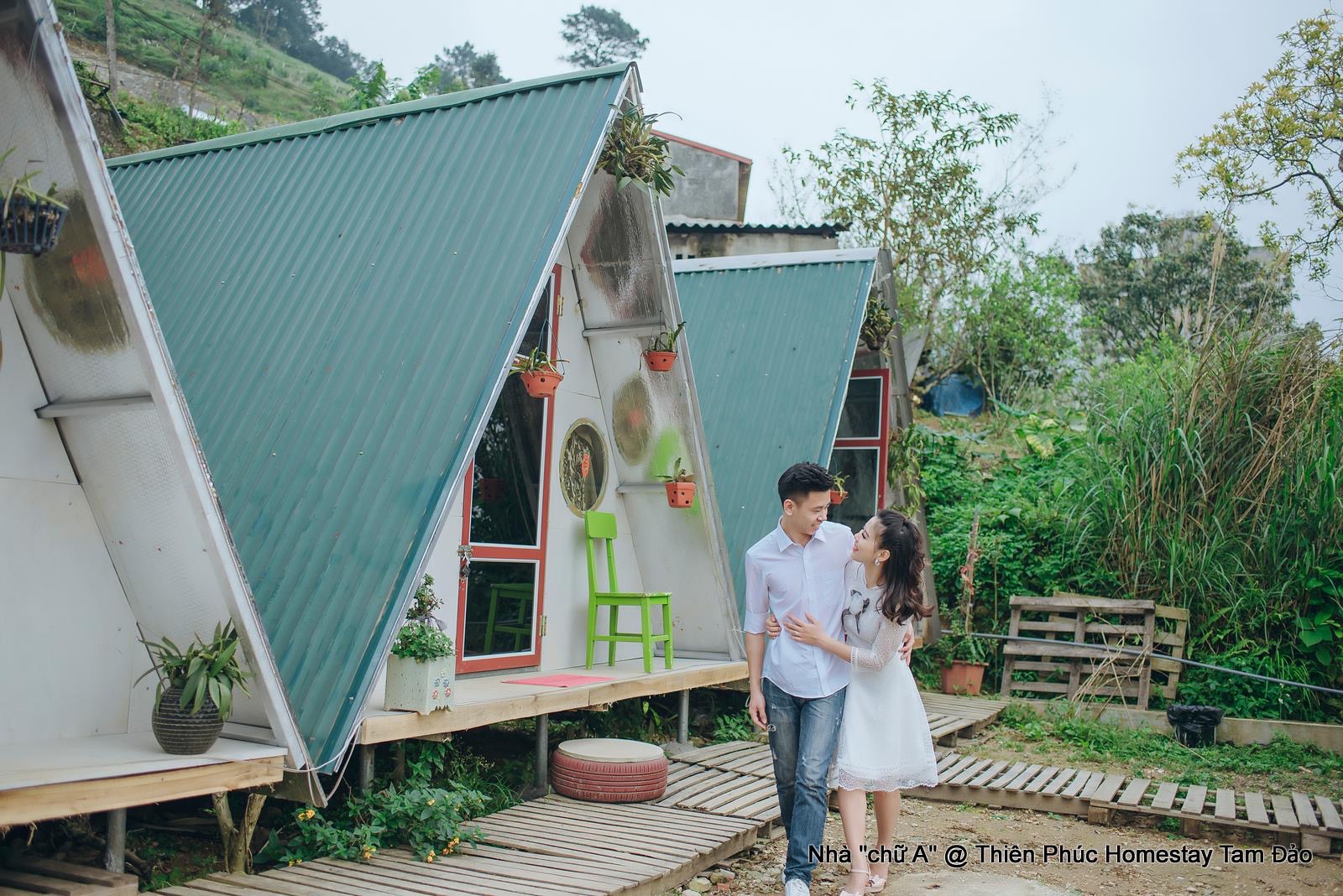 Homestay Tam Đảo 90s có nhiều góc sống ảo cực đẹp